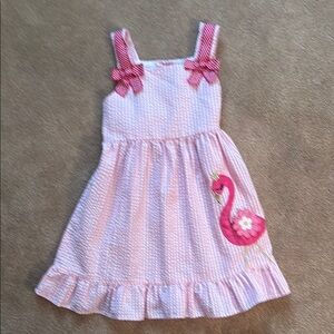 Pink Flamingo Kids Dress